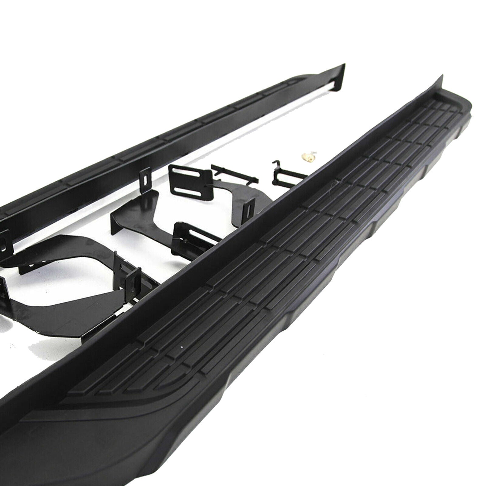 FOR VW AMAROK SIDE STEPS RUNNING BOARDS PAIR 2010 ONWARDS 100% OEM STYLE